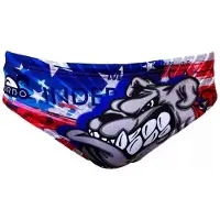 Turbo Americans Swimming Brief Rouge 5XL Homme