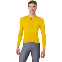 Castelli Espresso 2 Long Sleeve Jersey Jaune XL Homme
