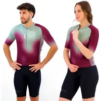 Santini Aura Short Sleeve Jersey Multicolore M