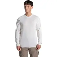 Craghoppers Nosilife Nour Long Sleeve T-shirt Blanc S Homme