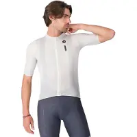 Castelli Drittone Logo Short Sleeve Jersey Blanc L Homme