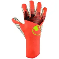 Uhlsport Fangmaschine Supergrip+ Finger Surround Goalkeeper Gloves Rouge,Orange 8