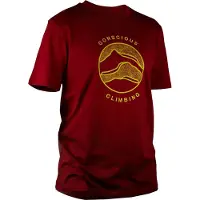 Sierra Climbing Conscious Short Sleeve T-shirt Rouge L Homme