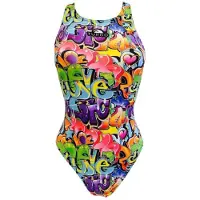 Turbo Graffitti 2016 Swimsuit Multicolore S Femme