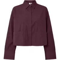 Y.A.S Lee Short Long Sleeve Blouse Violet 46 Femme