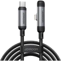 JOYROOM Câble S-A56 EnjoyX Series 90° USB-C - Lightning 30W 1.2m - noir