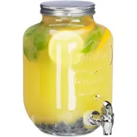 Relaxdays Distributeur de boissons, Distributeur de boissons, Transparent
