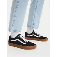 Vans Baskets basses 'Old Skool' noir / blanc