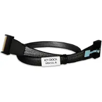 Icy Dock Kabel MCIO 8i->MCIO 8i MCIO 8i SFF-TA-1016,schwarz,0,5m (50 cm)
