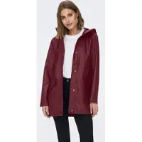 ONLY Manteau mi-saison 'ONLElisa' lie de vin