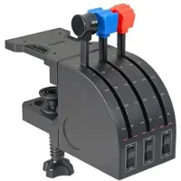Logitech Saitek Pro Flight Pc Throttle Quadrant Noir
