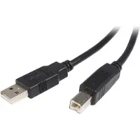 StarTech.com Câble USB 2.0 A vers B de 5 m - M/M - Noir - Garantie à vie - STARTECH