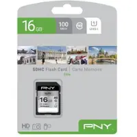 PNY SD HC Card 16GB Elite R100MB/s retail