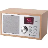 GoGen DAB620BT (DAB+ DAB, FM, Bluetooth), Radio, Marron