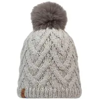 Buff Knitted & Fleece Beanie Gris