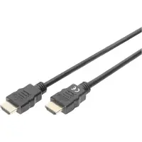 Digitus HDMI à haut débit avec câble de raccordement Ethernet