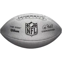 Wilson Ballon Football Américain NFL the duke Silver replica game ball