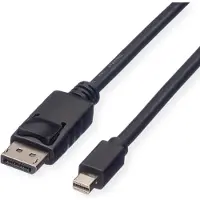 ROLINE GREEN ROLINE Câble DisplayPort GREEN, DP ST - Mini DP ST, TPE, noir, 5 m