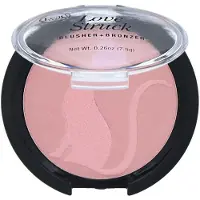 J. Cat Beauty J.CAT BEAUTY Love Struck Blusher + Bronzer, fard à joues 101 Sweet Pea Pink, 7,5 g