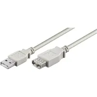 Microconnect USB2.0 Extension A-A 3m M-F