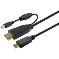 VivoLink PROUSBCHDMIUSBB10 Câble USB 10 m USB 3.2 Gen 1 (3.1 Gen 1) USB C Noir (PROUSBCHDMIUSBB10)