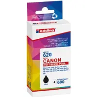 Edding 18-620 EDD-620 Cartouche d'impression noire compatible avec Canon PGI-580XXL BK