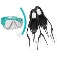 Mares Aquazone Nateeva Keewee Snorkeling Set Clair S-M