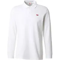 Levi's pour homme. 0012D-0000 Polo Housemark Polo Housemark Polo blanc (M), Casuel, Coton, Classique, Manche longue