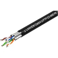 Lanview Câble réseau Cat6a U-FTP