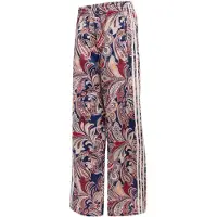 Adidas Pantalon 'Liberty London Firebird' sable / bleu marine / bourgogne / blanc
