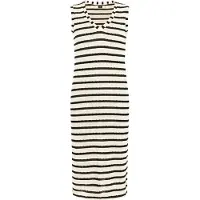 Protest Exotic Sleeveless Midi Dress Blanc L Femme
