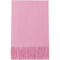 GOBI Cashmere Écharpe 'Unisex Cashmere Fringed Scarf' rose