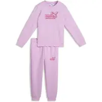 Puma Essential Logo Lab Ps Tracksuit Violet 5-6 Years Enfants