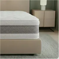 11.11 SRLS Matelas orthopédique White Stone mémoire H20 | Zones | Air 3D | Hypoallergénique (80 x 190)