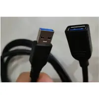 Microconnect MC-ITH-USB3AAF-002, 1,8 m, USB A, USB A, USB 3.2 Gen 1 (3.1 Gen 1), Noir
