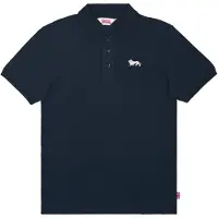 Lonsdale Polo homme coupe classique WHALTON bleu marine foncé/écru XL