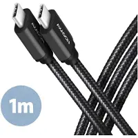 Axagon BUCM3-CM10AB Câble USB 3.2 Gen 1 (3.1 Gen 1) 1 m USB C Noir