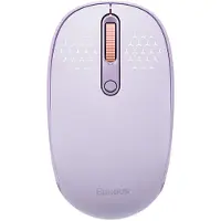 Baseus Souris sans fil F01B tri-mode 2.4G BT 5.0 1600 DPI (violet)