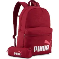 Puma Sac à dos 'Phase' rouge foncé / blanc