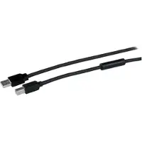 StarTech.com .com Câble USB Actif A vers B 15 m - M/M - Noir