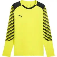 Puma Hommes, T-shirt de sport, teamLIGA26 GK Jersey LS (3XL), Noir, Jaune, 3XL