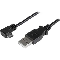 StarTech.com Micro USB Charge/Sync Cable - St/St - Micro USB right angled - 2m - USB to Micro USB Charge Cable (2 m, USB 2.0)