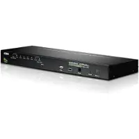 Aten CS1708A, Commutateur KVM 8 ports 2x PS2/ USB, VGA, daisychain, Commutateur KVM, Noir