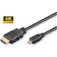 Microconnect - 4K HDMI A-D cable, 2m - Câbles HDMI