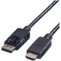 Value Câble DisplayPort DP - HDTV, M/M 3 m