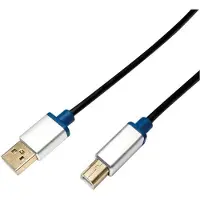 Logilink Câble de connexion USB 2.0 A mâle vers USB B mâle 2 m