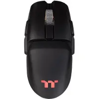 Thermaltake Argent M5 - Ambidextre - Optique - Sans fil RF + Bluetooth + USB Type-A - 16000 DPI - Noir
