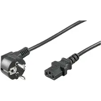 Microconnect PE010450 câble électrique Noir 5 m Prise d'alimentation type E+F Coupleur C13