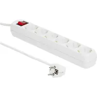 Microconnect - Prises multiples - entrée, alimentation d'entrée - prises de sortie : 6 - 10,0m - blanc (GRU00610W)