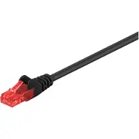 Microconnect B-UTP6015S câble de réseau Noir 1,5 m Cat6 U/UTP (UTP) Rond